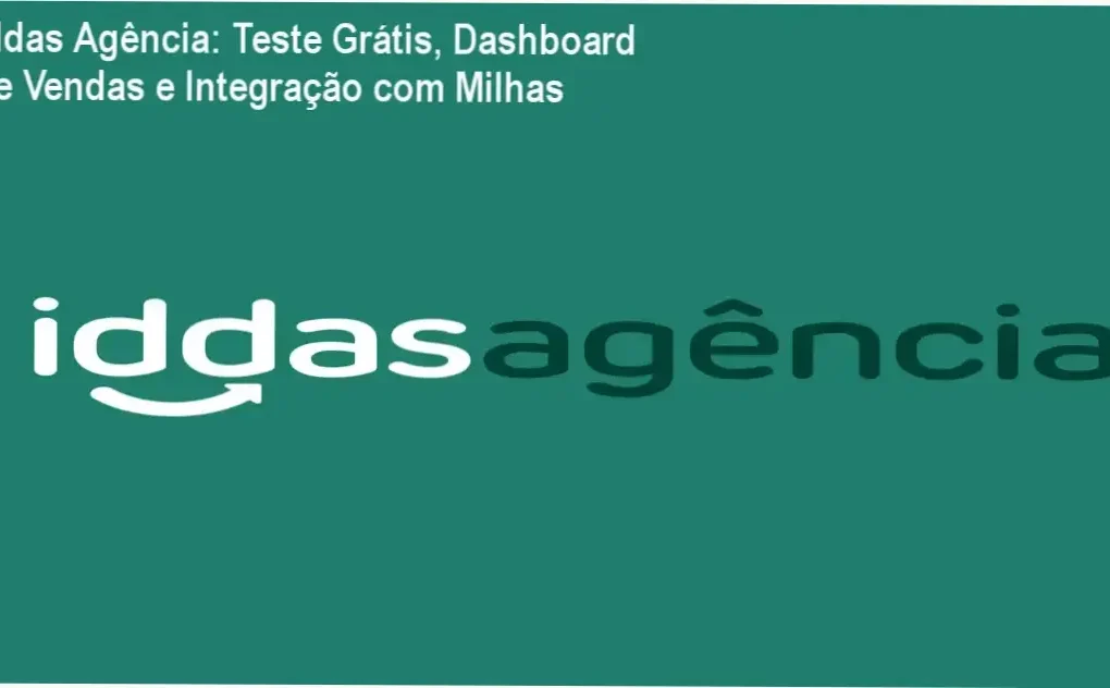 Iddas Agência - Gestão automaizada de check-in, relatórios de comissões e integração com NFS-e