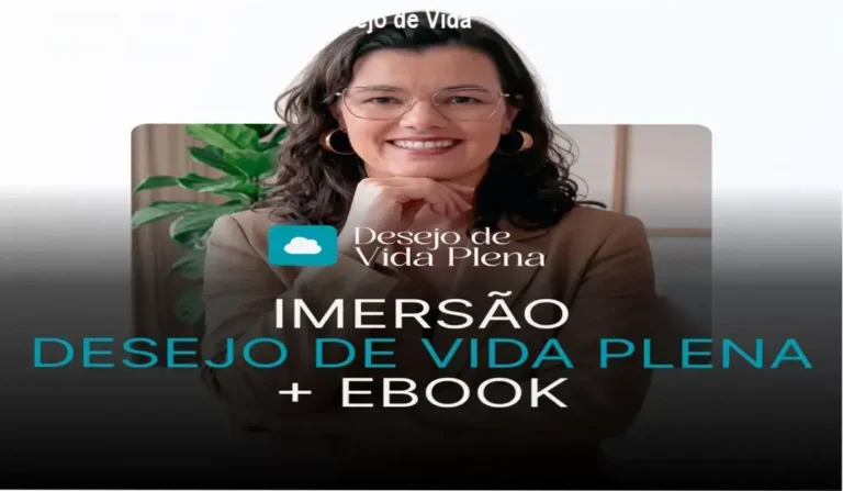 Imersão Desejo de Vida Plena: experiência ao vivo com Miriam Garcia e e-book exclusivo