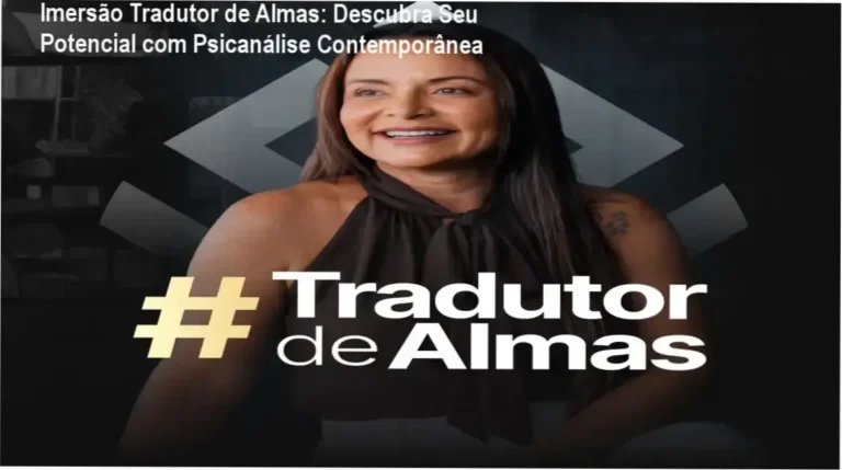 Dra. Andréa Vermont conduz imersão ao vivo sobre técnicas de psicanálise contemporânea para autoconhecimento, com materiais práticos incluido