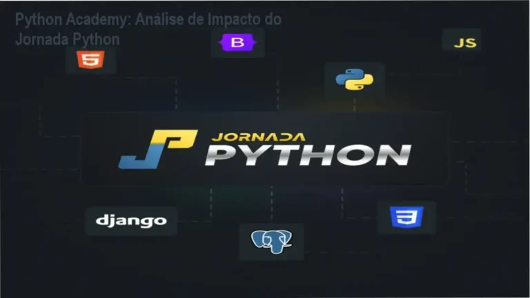 Jornada Python Python Academy bastidores do curso