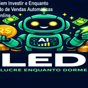 LED - Lucre Sem Investir e Enquanto Dorme: Método de Vendas Automáticas para Renda Online