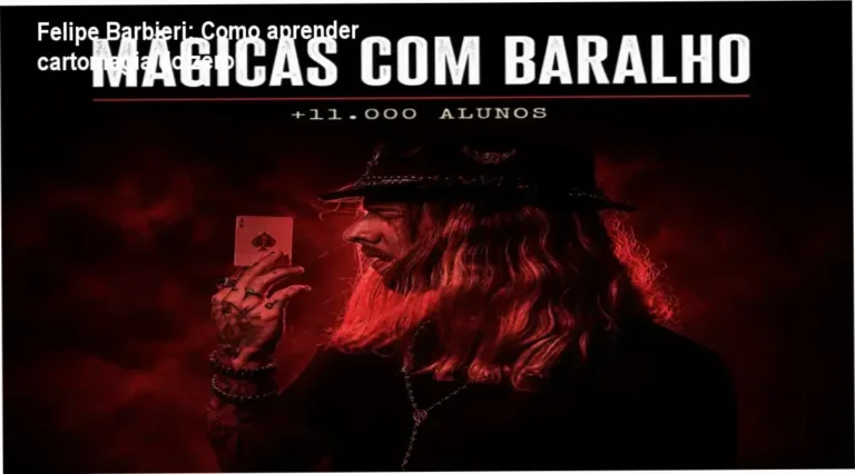 Mágica Profissional Com Baralho e Objetos por Felipe Barbieri bastidores e funcionamento interno