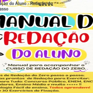 Manual de Redação do Aluno - Redação do Zero Passo a Passo