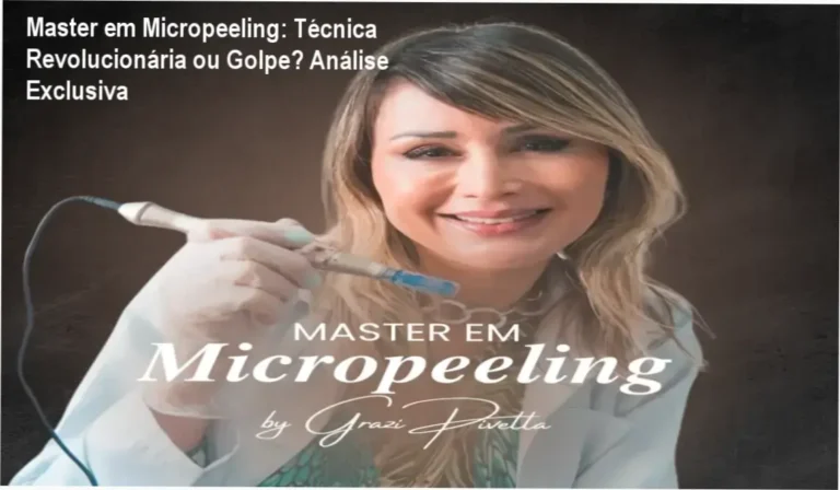 Master em Micropeeling da Grazi Pivetta: bastidores do curso online completo no Hotmart
