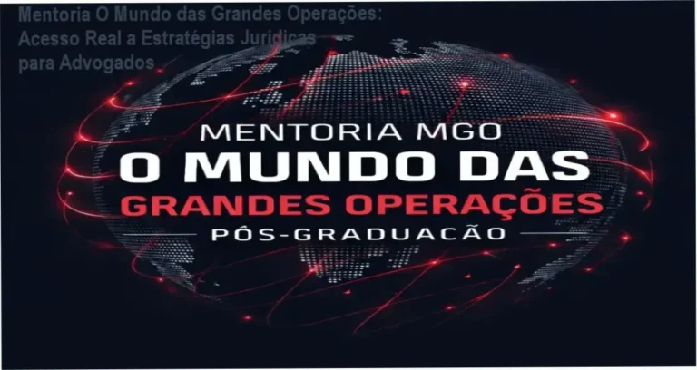 Mentoria O Mundo das Grandes Operações com Dr. Augusto Mendes - bastidores e estratégias práticas para advogados