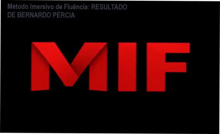 Interno do Método Imersivo de Fluência pelo Prof Bernardo Pércia