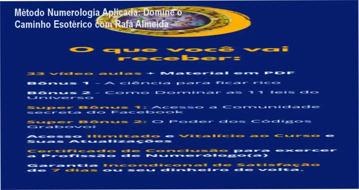 Método Numerologia Aplicada: Domine o Caminho Esotérico com Rafà Almeida 1 https://cursoss.com.br/metodo-numerologia-aplicada-veredito-final-rafa-almeida/ Avaliação prática do Método Numerologia Aplicada com bastidores e metodologia exclusiva revelada