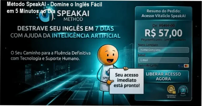 Global Digital Labs demonstra o funcionamento do Método SpeakAI com interface exclusiva