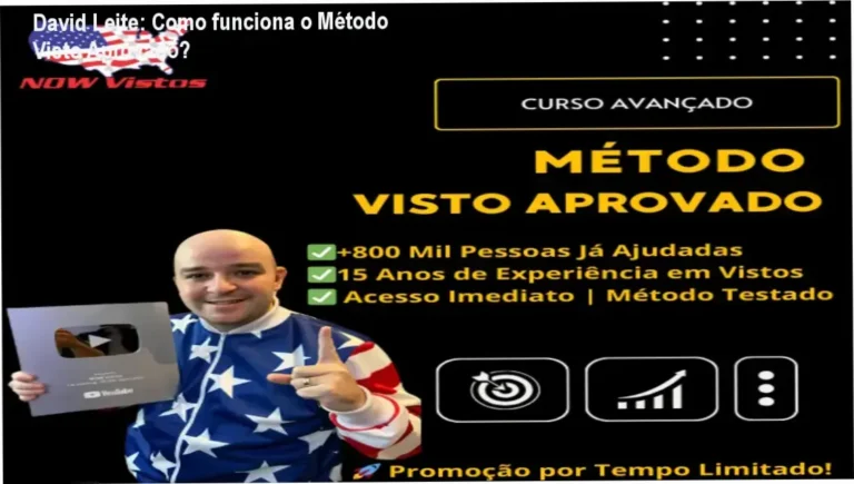 Método Visto Aprovado David Leite Bastidores e funcionamento interno do curso