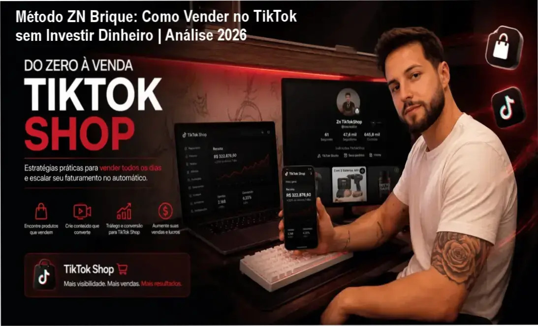 Método ZN Brique - Estratégia Orgânica para Vender no TikTok