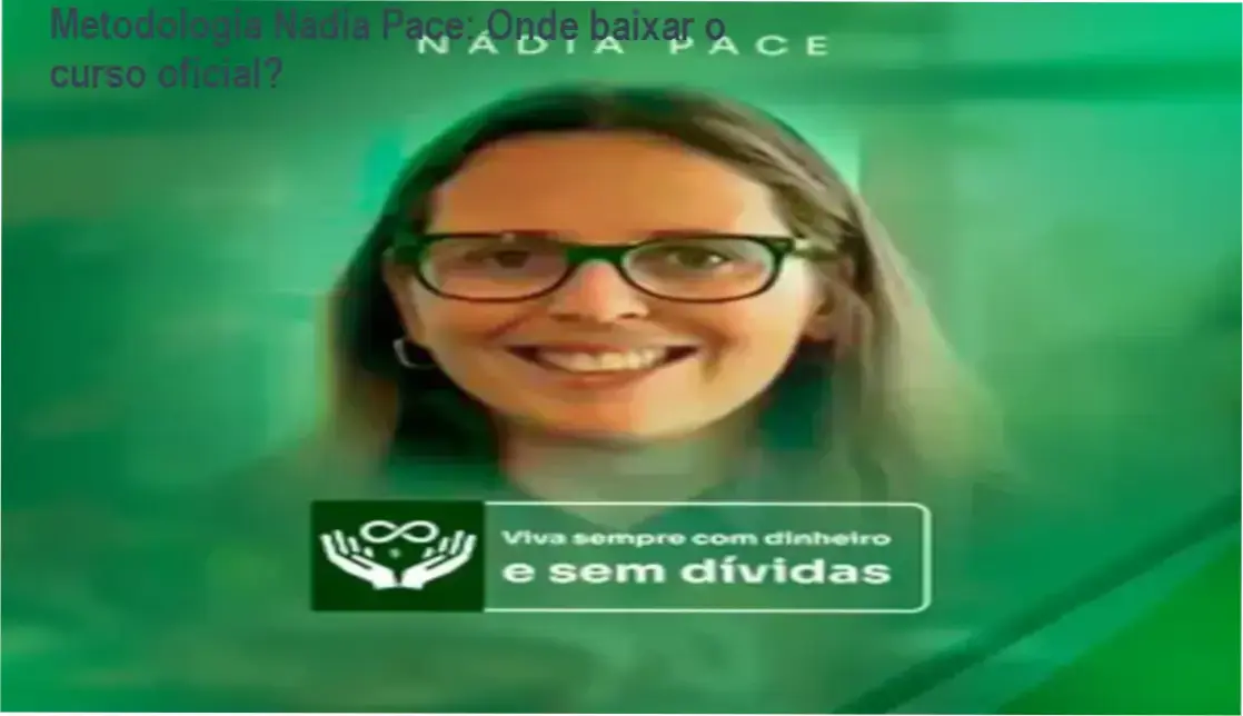 Imagem ilustrando a página oficial de download da Metodologia Nádia Pace
