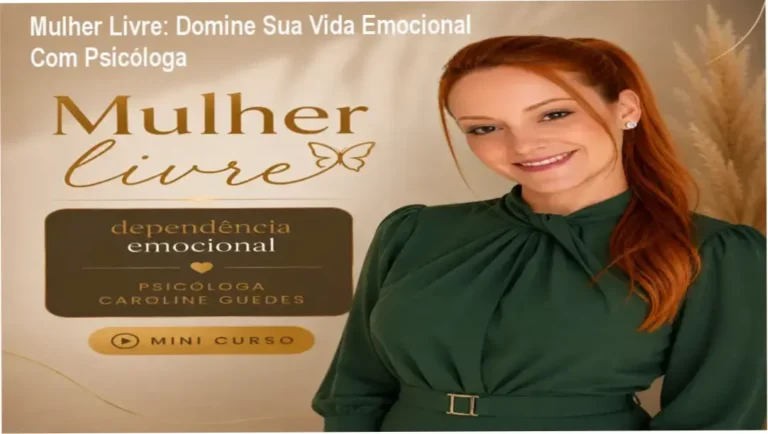 Mulher Livre oferece comunidade e exercícios práticos com psicóloga Caroline Guedes