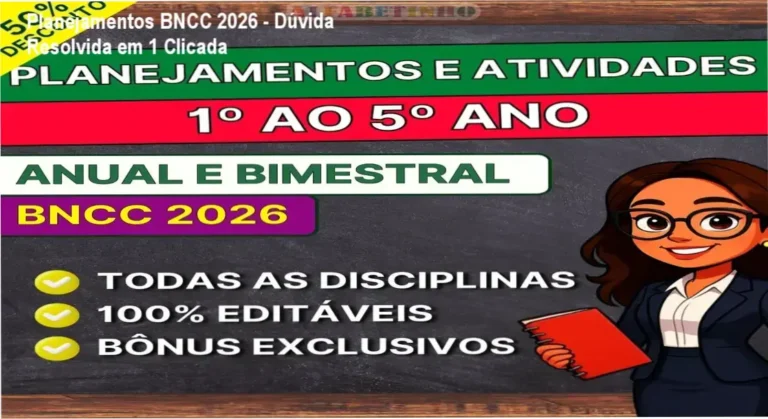 Planejamentos BNCC 2026 - Funcionamento interno e experiência do usuário