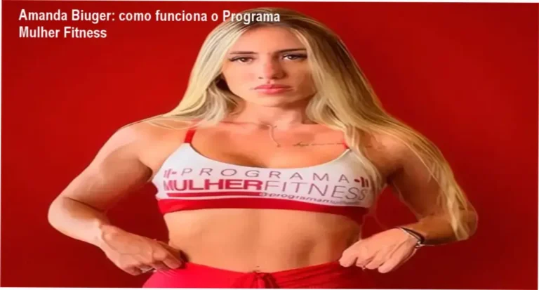 Programa Mulher Fitness Amanda Biuger bastidores e funcionamento interno do aplicativo