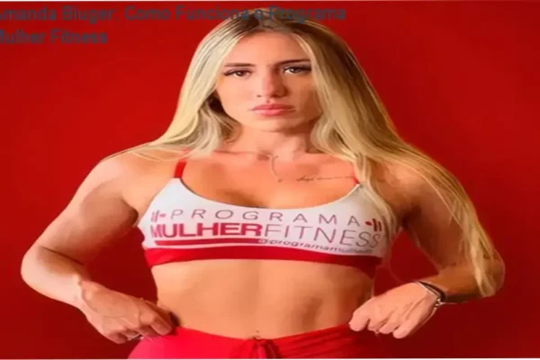 Programa Mulher Fitness Amanda Biuger bastidores e funcionamento interno do aplicativo