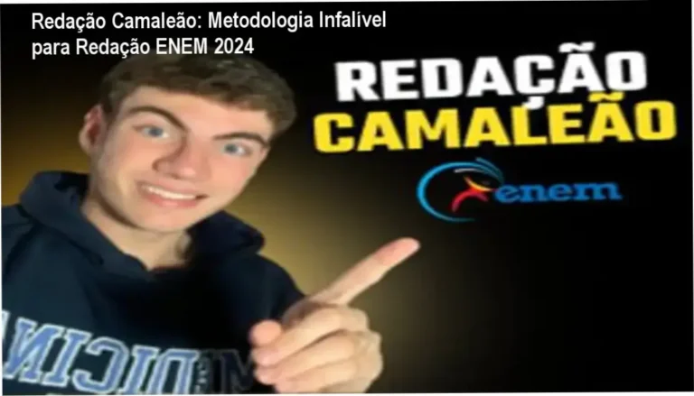 Redação Camaleão - Visual exclusivo do método Camaleão desenvolvido por Lucio Jacobelli para redação ENEM estratégica