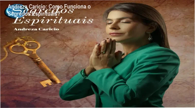 Segredos Espirituais Andreza Carício bastidores e funcionamento interno do curso