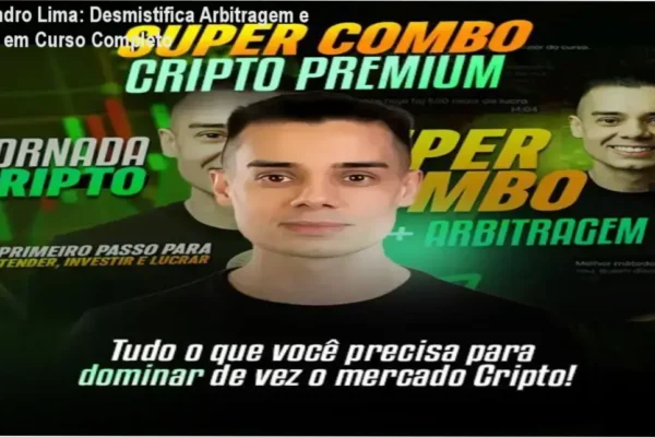 Evandro Azevedo Lima ensinando estratégias práticas de arbitragem e DeFi para geração de renda com criptomoedas