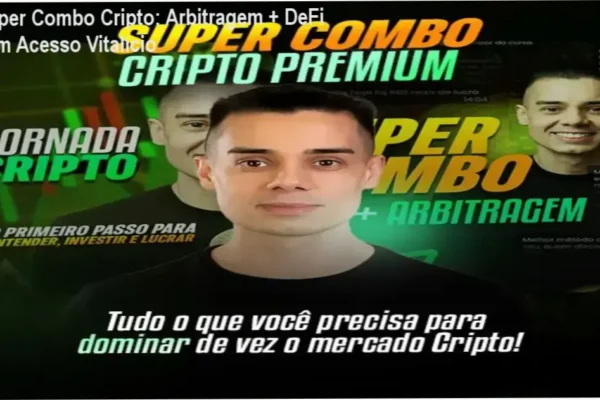 Super Combo Cripto Premium Arbitragem + DeFi com Evandro Azevedo Lima