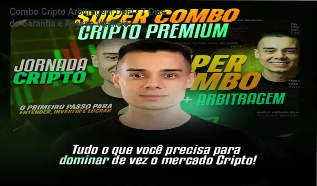 Super Combo Crypto Arbitragem DeFi - Evandro Azevedo Lima transmite estratégias de investimento digital e DeFi