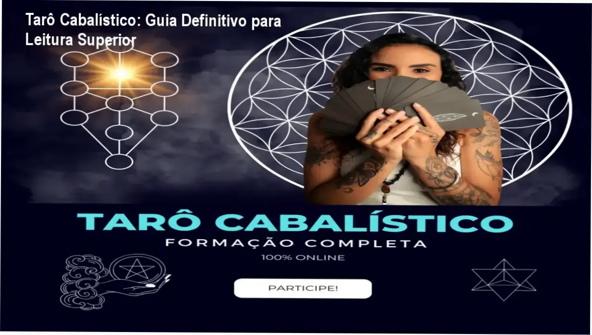 Instituto Sarä Costa ensinando conexão entre arcanos e Árvore da Vida em curso online de Tarô