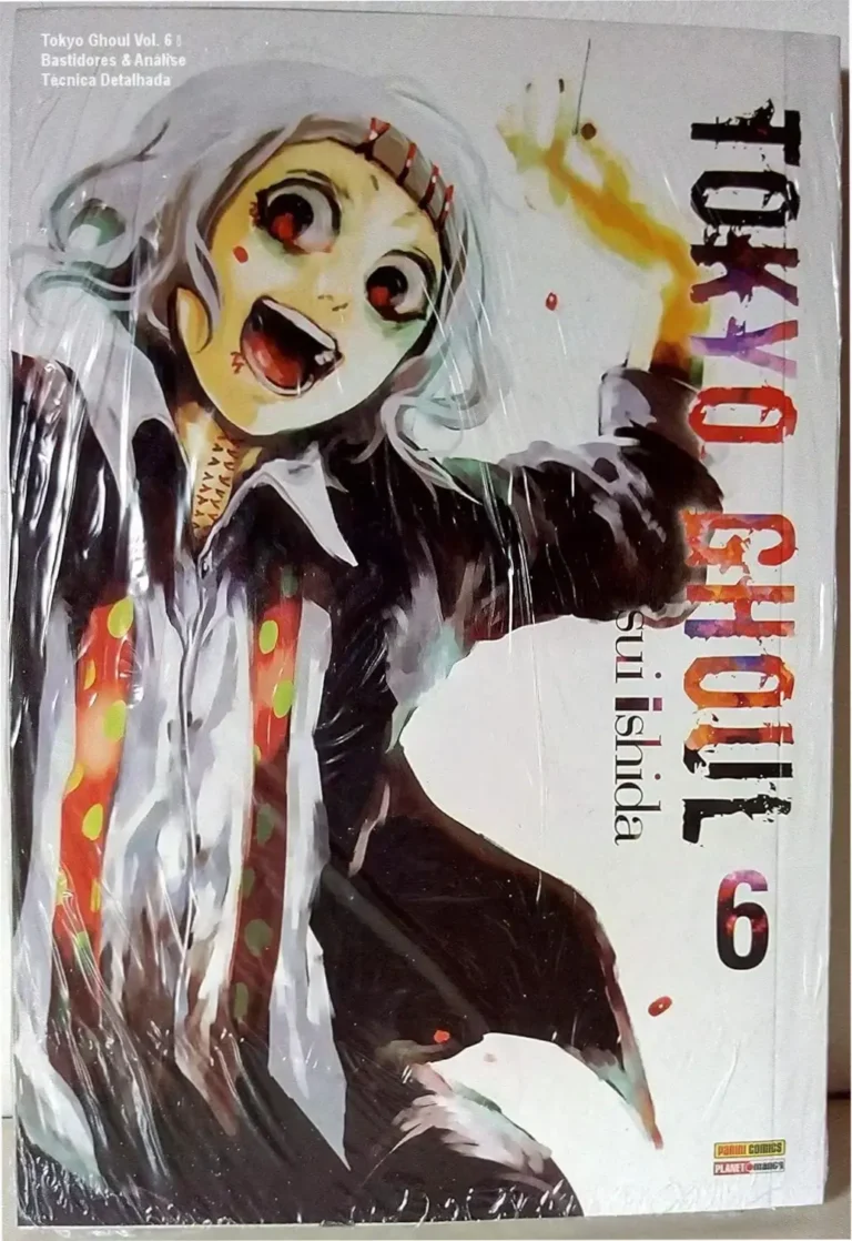 Tokyo Ghoul Vol. 6 – Detalhes internos e análise técnica da edição longa
