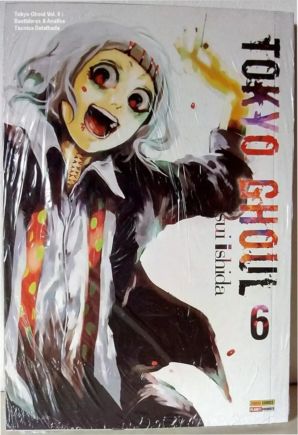Tokyo Ghoul Vol. 6 – Detalhes internos e análise técnica da edição longa