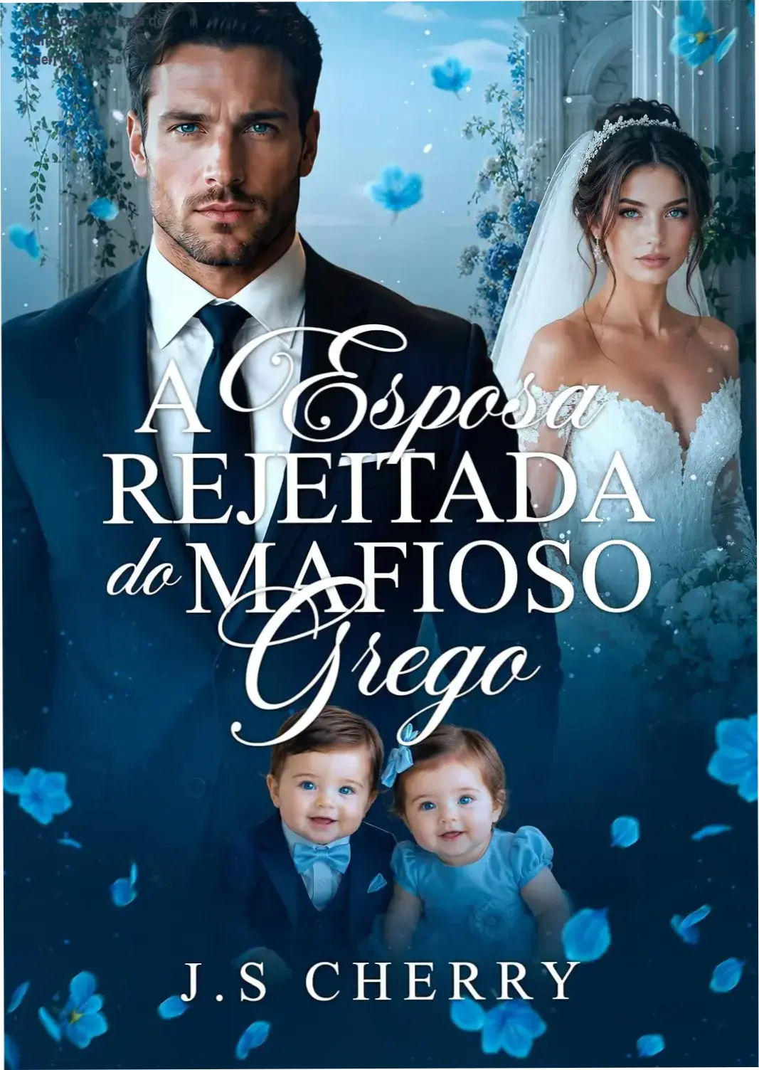 Capa do ebook A Esposa Rejeitada do Mafioso Grego de J.S Cherry