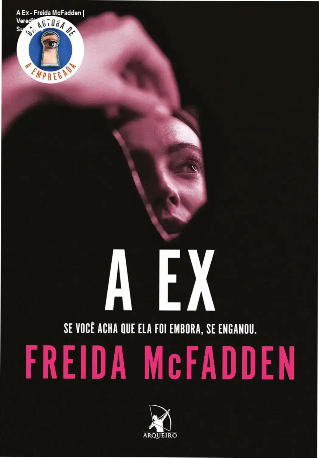 Capa do ebook A Ex de Freida McFadden, suspense psicológico