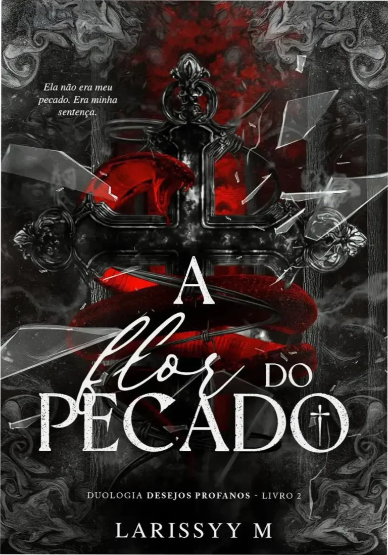 Capa do eBook A Flor do Pecado de Larissyy M, série Desejos Profanos