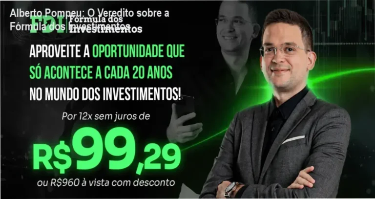 Alberto Pompeu e bastidores do curso Fórmula dos Investimentos