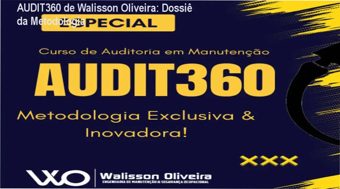 AUDIT360 de Walisson Oliveira apresentando bastidores e funcionamento da metodologia de auditoria