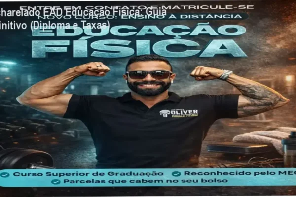 Análise técnica do curso Superior Bacharelado em Educação Física EAD do Instituto Óliver mostrando diploma e custos
