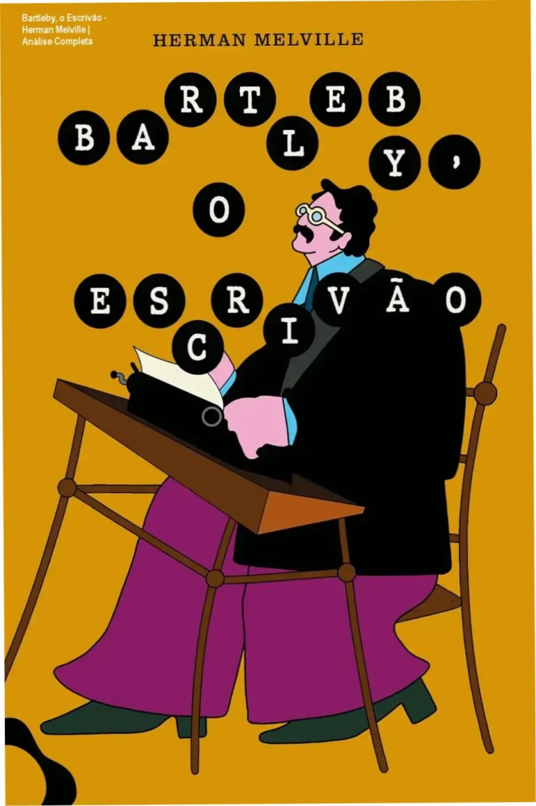 Capa da edição de luxo de Bartleby, o Escrivão pela Editora Antofágica, capa dura com intervenções artísticas de Letícia Lopes.