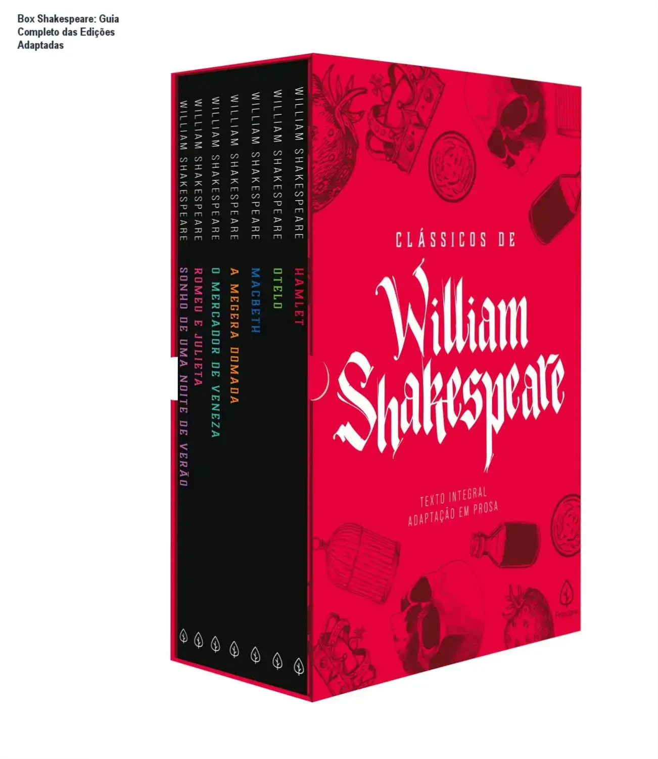 Box Shakespeare: Guia Completo das Edições Adaptadas 2 https://cursoss.com.br/editora-novo-pensamento-por-que-comprar-despertar-da-consciencia/ Visão interna detalhada do Box Clássicos de William Shakespeare com os 7 marcadores de páginas