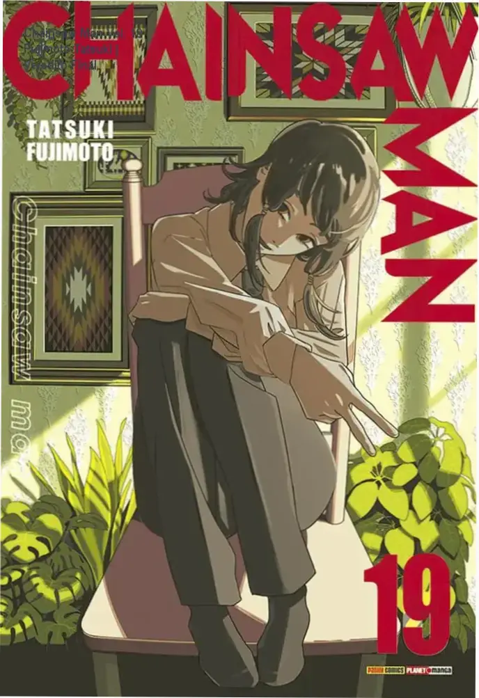 Capa do mangá Chainsaw Man Volume 19 de Fujimoto Tatsuki
