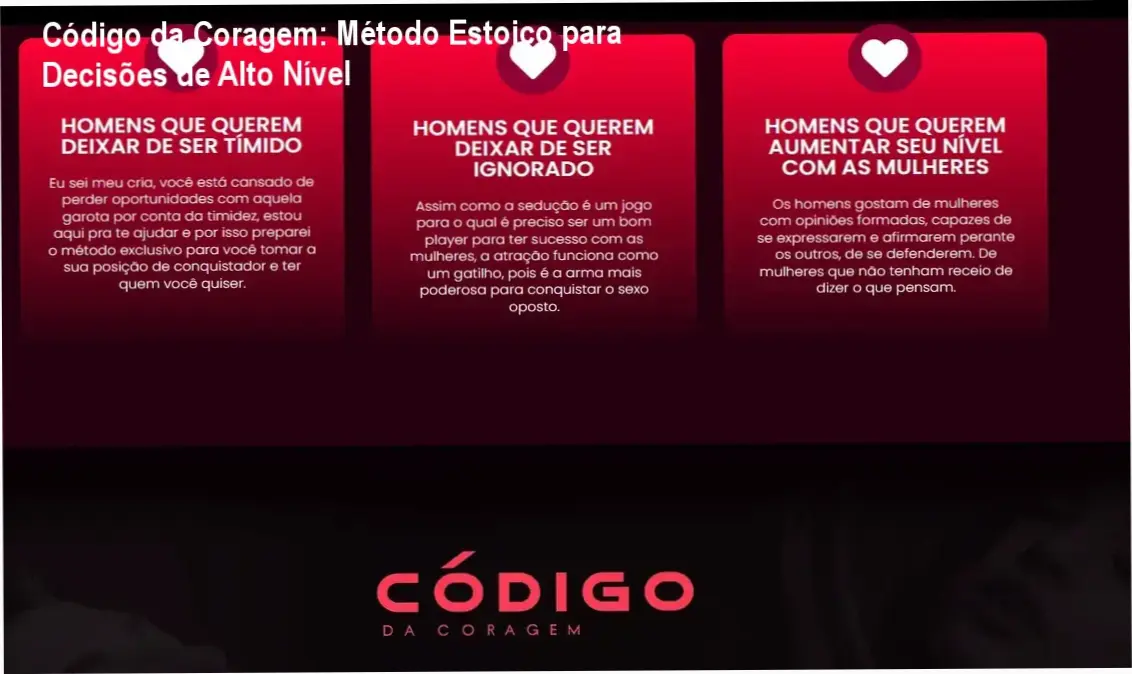 Thiago Nigro (Titio Bernardo) ensinando técnica de visualização negativa para gestão do medo no curso Código da Coragem