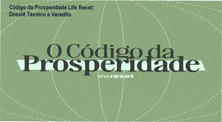 Bastidores e funcionamento do curso Código da Prosperidade da Life Reset