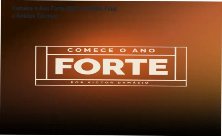 Comece o Ano Forte 2026 de Victor Damásio bastidores e funcionamento da mentoria