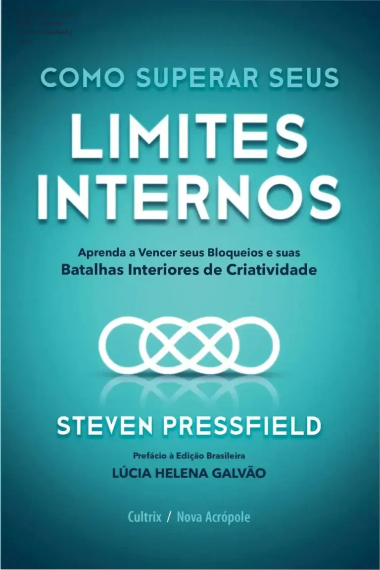 Exemplo de livro abordando resistência criativa e superação de bloqueios mentais