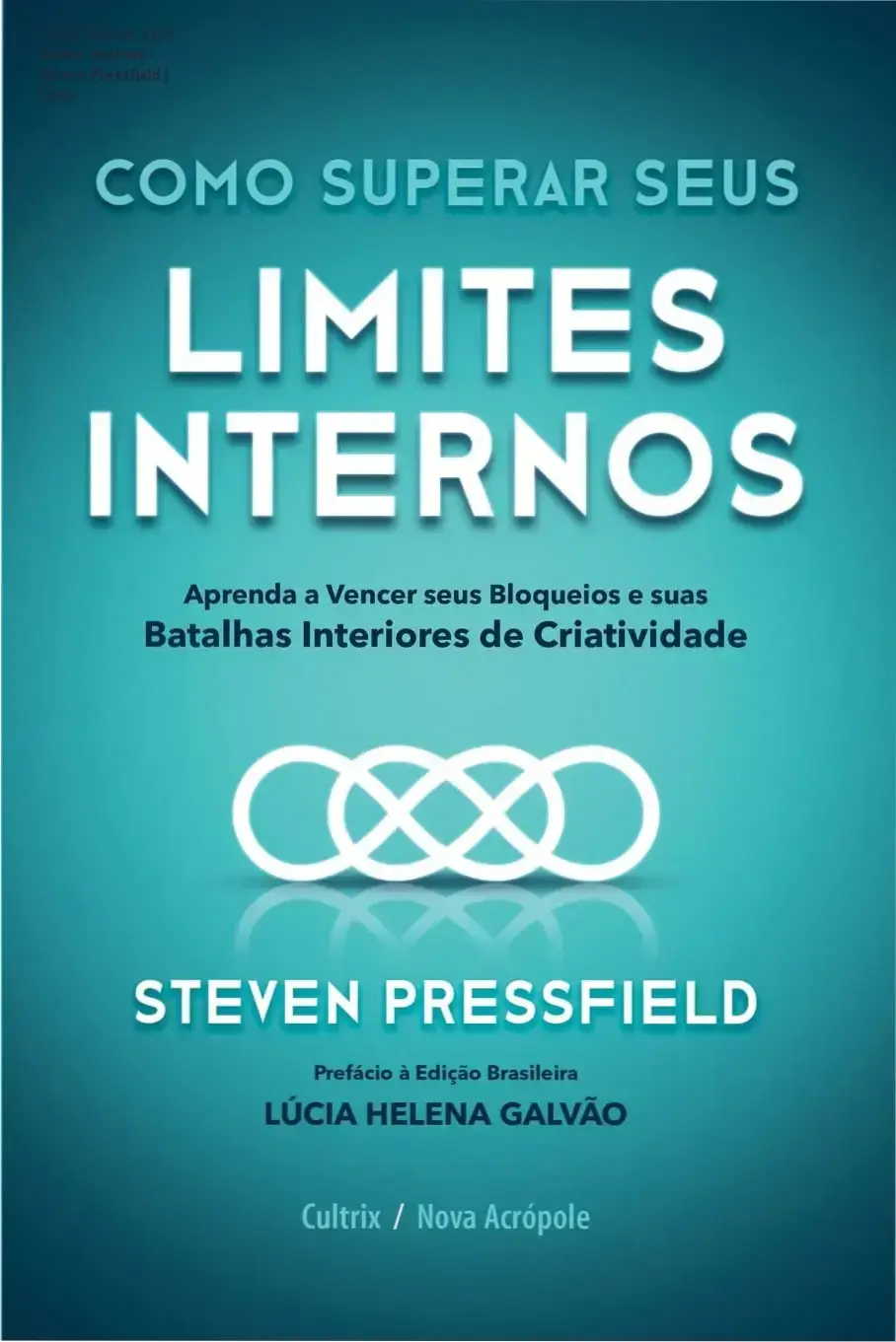 Exemplo de livro abordando resistência criativa e superação de bloqueios mentais
