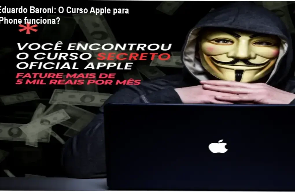Curso oficial Apple para iPhone de Eduardo Baroni apresentando bastidores e visão interna do treinamento técnico