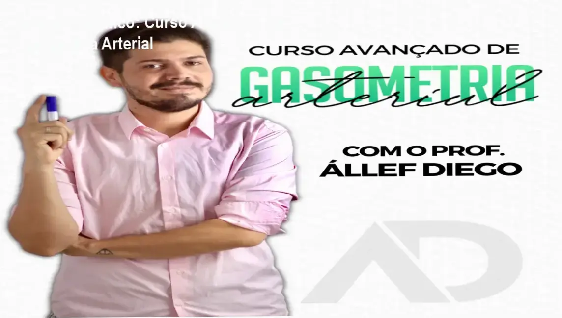 Análise técnica do Curso Avançado de Gasometria Arterial para profissionais de saúde