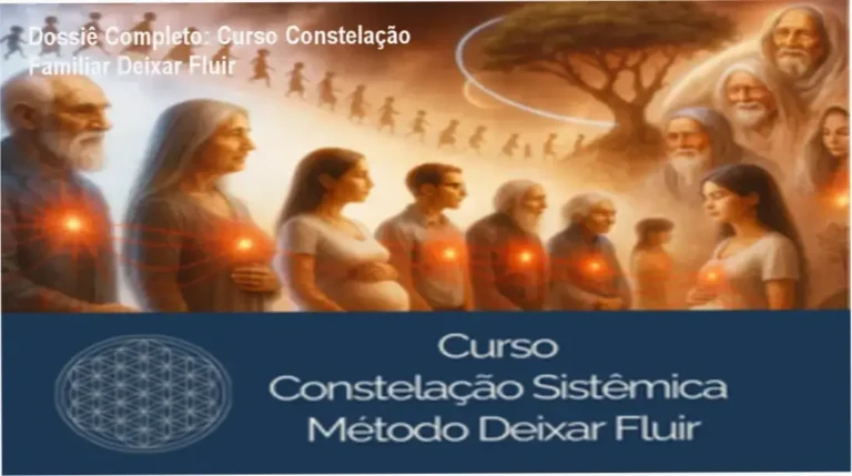Curso Constelação Familiar Deixar Fluir Dra. Thamara de Oliveira bastidores e funcionamento