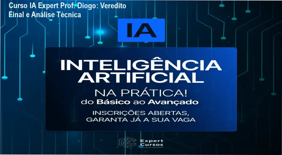 Dashboard do Curso Inteligência Artificial Expert exibindo módulos de ChatGPT e Gemini