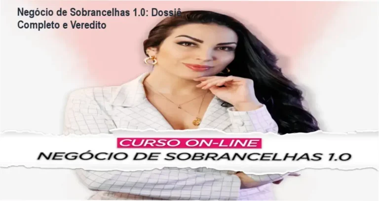 Kit de materiais para designer de sobrancelhas e certificado do curso Negócio de Sobrancelhas 1.0