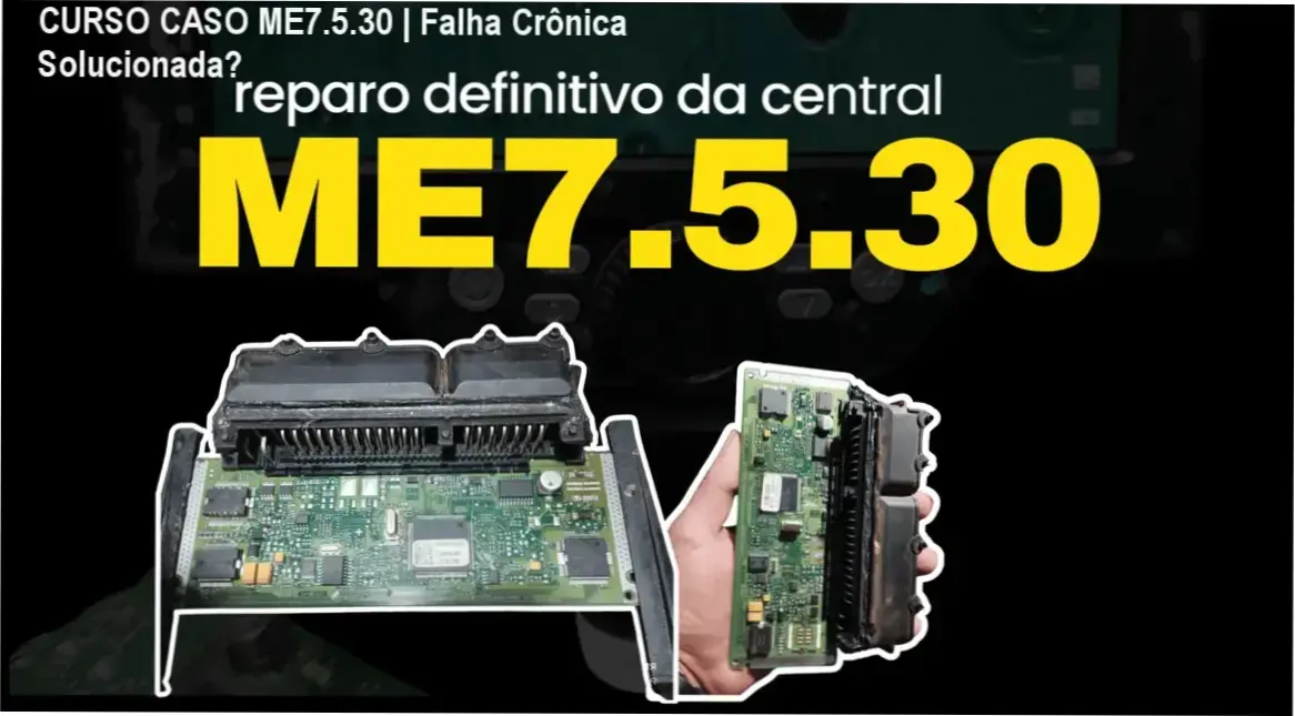 CURSO CASO ME7.5.30 | Falha Crônica Solucionada? 3 https://cursoss.com.br/ana-maria-domina-empreendedorismo-na-estetica-com-convencao-na-veia/ Mecânico diagnosticando placa ME7.5.30 com multimímetro e foco na área do conector L9929