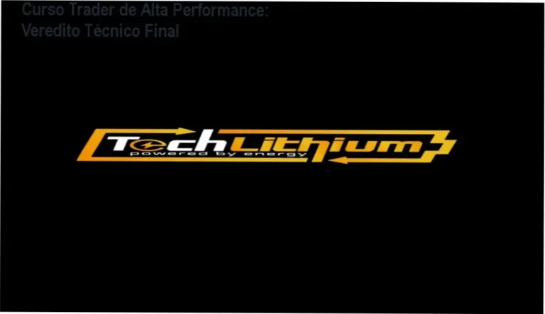 Interface do curso Trader de Alta Performance com foco em análise de fluxo e gestão de risco