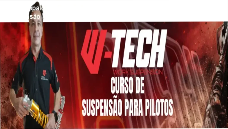 Curso W-Tech de Alex Crepaldi exibindo bastidores e funcionamento técnico da regulagem de suspensão