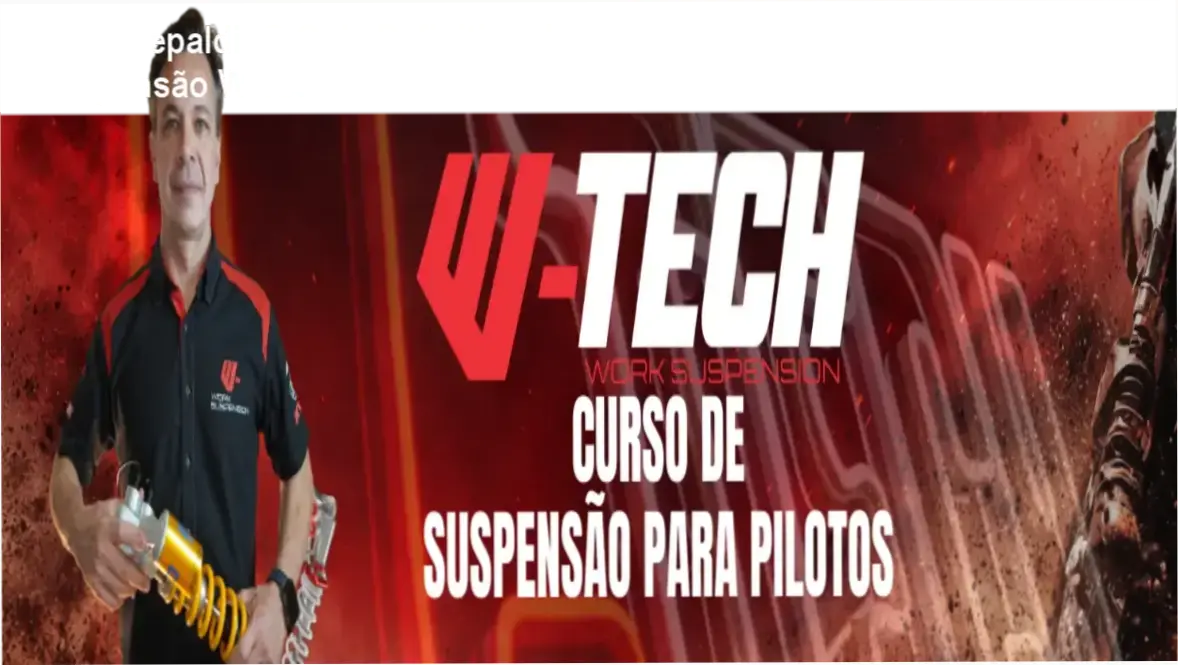 Curso W-Tech de Alex Crepaldi exibindo bastidores e funcionamento técnico da regulagem de suspensão